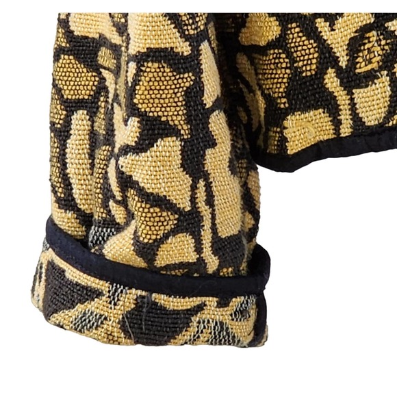 Vintage 90's Tapestry Broken Glass One-Button Casual Plus-size Jacket XL - Picture 6 of 9